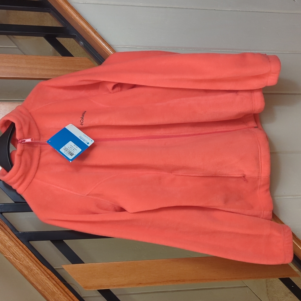 Hot pink Columbia zip up